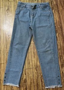 Light Wash Distressed Jeans