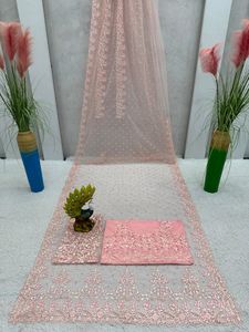 Beautiful Pink Saree
