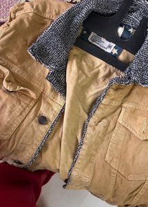 Men's Corduroy Sherpa Lined Jacket