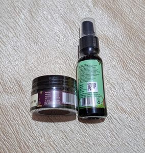 Pilgrim Toner And Red Vine Cream Combo