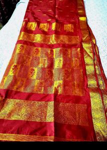 Red Saree With Blouse