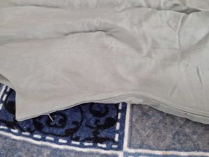 Embellished Grey Sleeveless Kurta