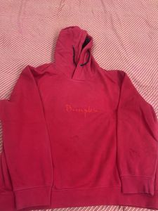 Very Smart Red Color Hoddie With Pocket Both Side