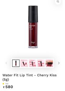 The face shop combo sheet mask and tint