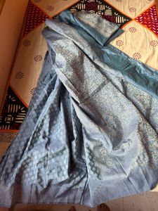 Pure Silk Banarasi Katan Brocade Saree ✨