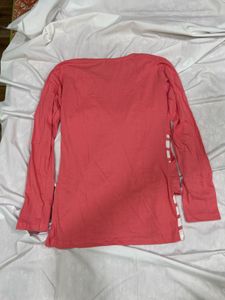 Cute Ruched Zip-Up Cardigan with Stripes