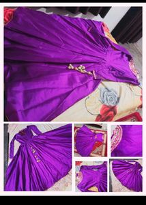SALE ❗HEAVY FLAIR LONG GOWN💜