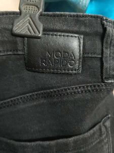 Stylish Black Denim Jeans