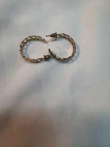 Chunky Gold Hoop Earrings