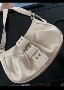 Stylish Cream Shoulder Bag