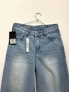 Wide Leg Denim Jeans