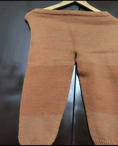 Tan Color Winter Pajami For 3- 4 Year Girl
