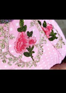 Pink Embroidered Kurta Set