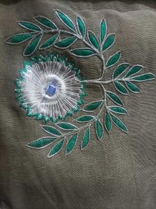Elegant Blue shaded Saree
