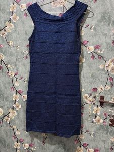 navy blue party hot dress
