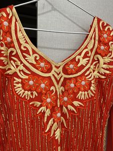 Heavy Both Side Work Long Designer Kurti For 38-40