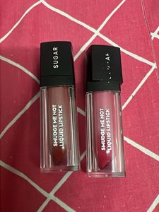 SUGAR Smudge Me Not Liquid Lipsticks (2 shades)