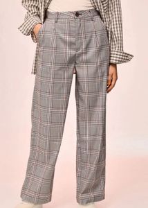 H&M Checkered Wide Leg Pants