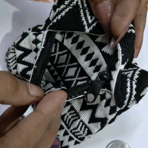 Boho Woven Pouch