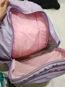 Cute Purple 'Beauty Girl' Backpack