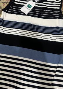 New Striped Sleeveless Top