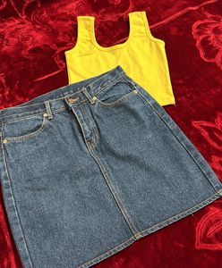 Denim Skirt
