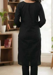Black Kurta Pant Set