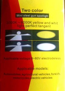 LED Motorcycle Spotlights