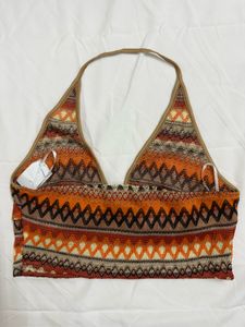Boho Crochet Halter Top