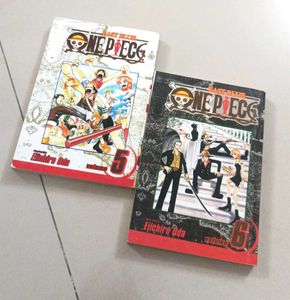 One Piece Manga Volumes 5 & 6