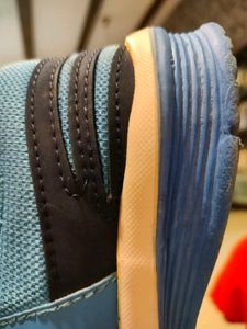 Walking Shoes/Sneakers In Blue With Velcro Strap