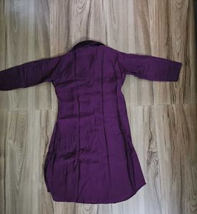 PURPLE CO ORD SET PATHANI TYPE SUIT