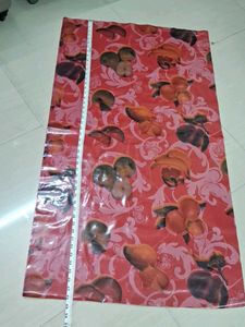 plastic Retro Fruit Pattern Fabric