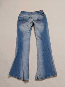 Y2K Levi's Low Rise Flare Jeans double Faded