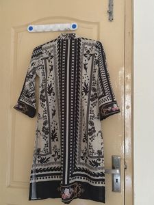 Elegant Printed Kurta &amp; Palazzo Set