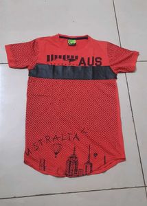 Cool Red Graphic T-Shirt