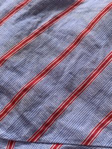 Cute Striped Peplum Top