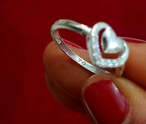 Original Silver Heart Shape Ring