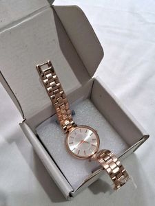 ✨ Elegant Rose Gold Ladies Watch ✨