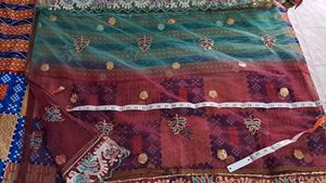 beautiful long net duppata