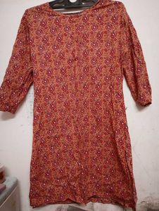 Printed Cotton Kurta