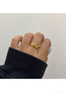 Cartier Gold Band Ring Anti-tarnish