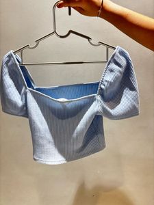 H&amp;M Puff Sleeve Top