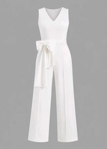Elegant Front Bow Jumpsuit