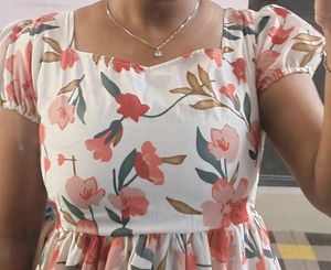 Floral Print Maxi Dress