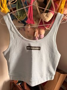 Light Blue "Brilliant" Tank Top