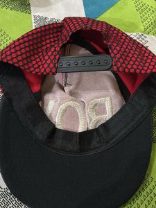 Red &amp; Black 'BOY' Cap