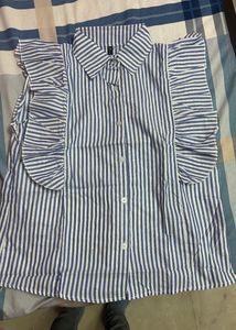 Ruffle stylish tunic top
