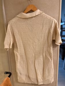 Chic Knitted Polo Shirt