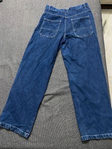 Blue Denim Carpenter Pants